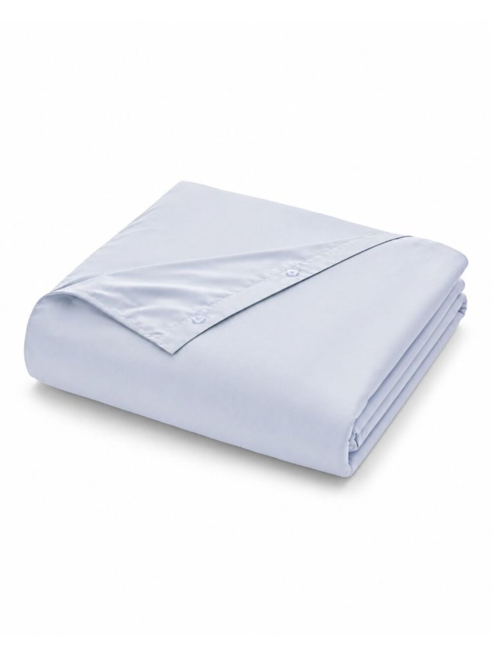 S8 | Quince Bamboo Duvet Cover Twin Sky Blue NWOT - Picture 8 of 11
